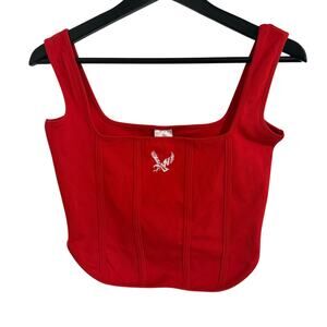 NWT Eastern Washington Eagles Cropped Tank Top Size S
